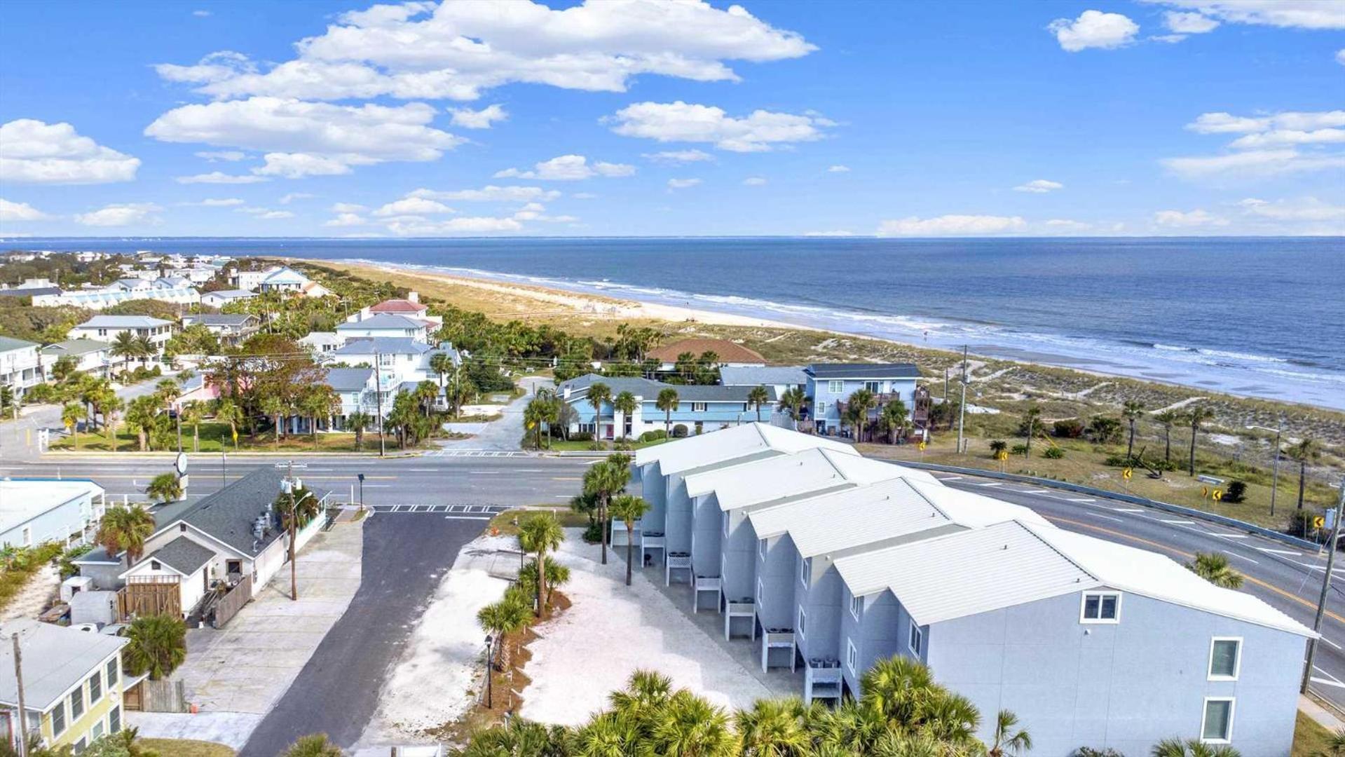 Beach Point Villas Unit E Tybee Island Extérieur photo