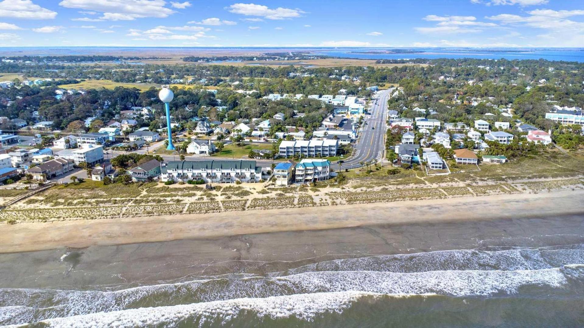 Beach Point Villas Unit E Tybee Island Extérieur photo